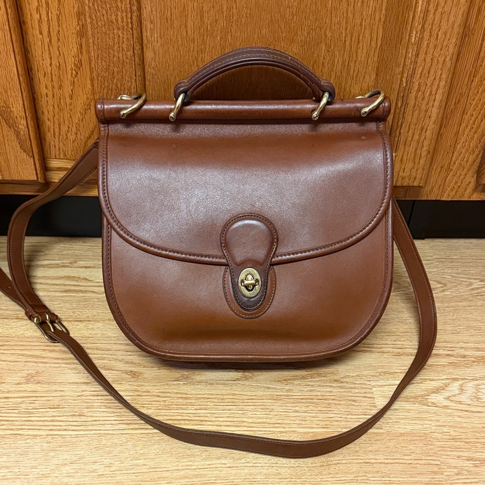 Vintage Coach 9987 Sherbourne British tan rare bag